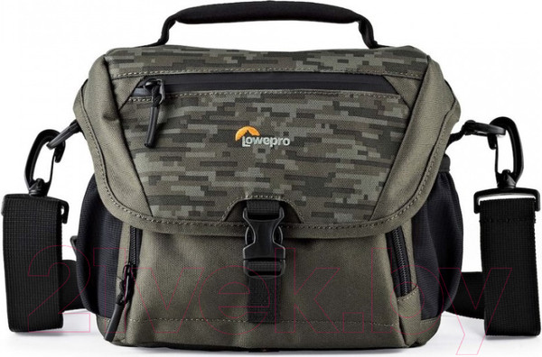 Изображение товара Сумка для камеры Lowepro Nova 180 AW II / LP37124-PWW (бежевый/пиксель камо)