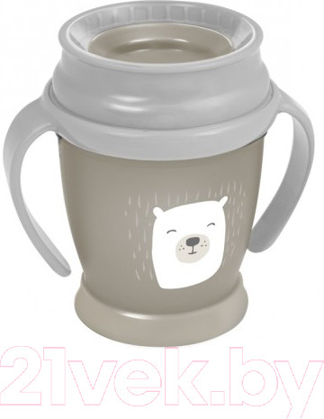 Изображение товара Поильник Lovi 360° Buddy bear / 1/599new (250мл, бежевый)
