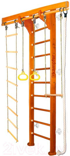 Изображение товара Детский спортивный комплекс Kampfer Wooden Ladder Wall (3м, классический/белый)