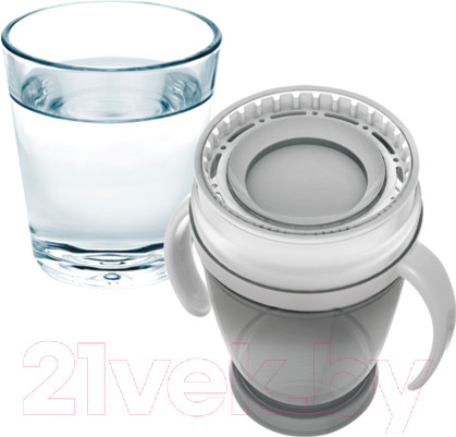 Изображение товара Поильник Lovi 360° Indian Summer / 1/592new (250мл, синие ручки)