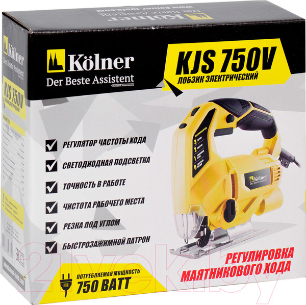 Изображение товара Электролобзик Kolner KJS 750V