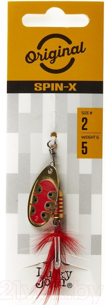 Изображение товара Блесна Lucky John Spin-X Round / LJSR02-GX1