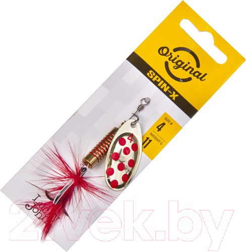 Изображение товара Блесна Lucky John Spin-X Round / LJSR04-GR