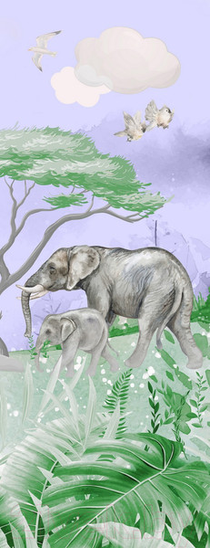 Изображение товара Фотообои листовые Citydecor Детский сюжет 4 (100x260)