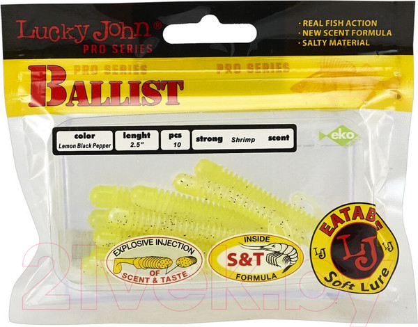 Изображение товара Мягкая приманка Lucky John Pro Series Ballist / 140101-T66 (10шт)