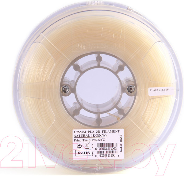 Изображение товара Пластик для 3D-печати eSUN PLA / PLA175N1 (1.75мм, Natural)
