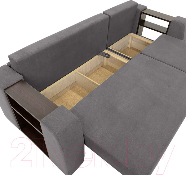 Изображение товара Диван Аквилон Оптимус (морган 32 серый)