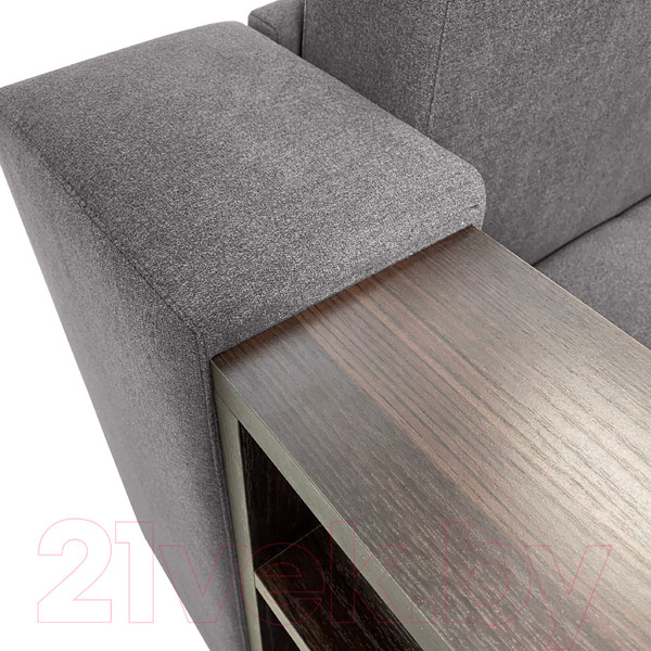 Изображение товара Диван Аквилон Оптимус НПБ (морган 32 серый)