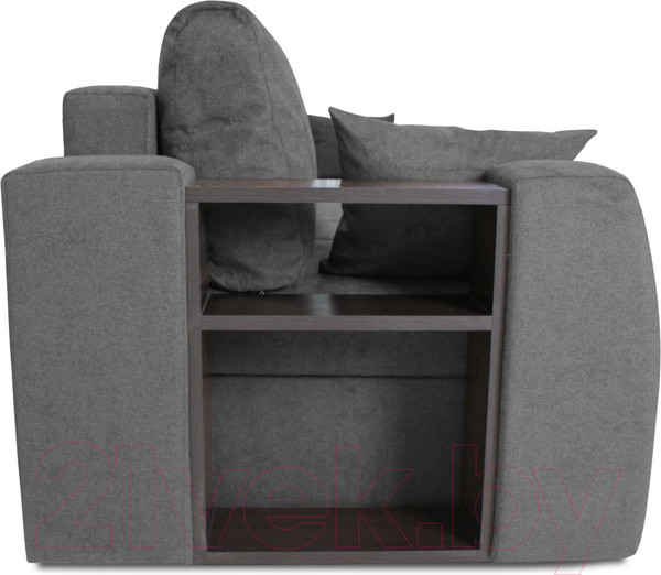Изображение товара Диван Аквилон Оптимус-1 НПБ (морган 32 серый)