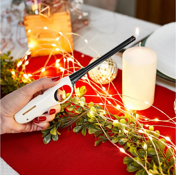 Изображение товара Пьезоэлектрическая газовая зажигалка СОКОЛ СК-302L / 61-0962 (белый)