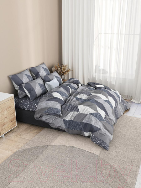 Изображение товара Комплект постельного белья Ночь нежна Флорида Стандарт сем 70x70 / 70508-1+70509-1