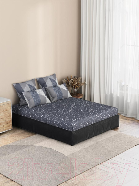 Изображение товара Комплект постельного белья Ночь нежна Флорида Стандарт сем 70x70 / 70508-1+70509-1