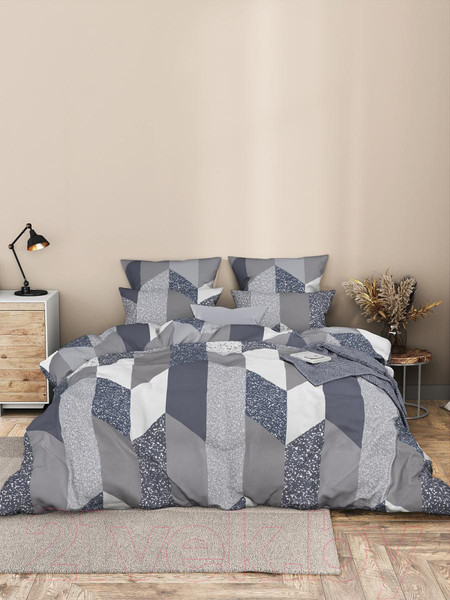 Изображение товара Комплект постельного белья Ночь нежна Флорида Стандарт сем 70x70 / 70508-1+70509-1