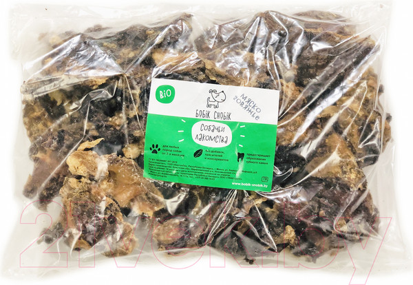 Изображение товара Лакомство для собак Бобик Снобик Снеки мясные говяжьи / 012202 (1кг)