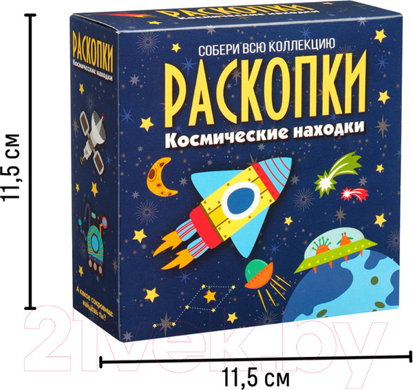 Изображение товара Набор для опытов Раскопки Космические находки / dig-50
