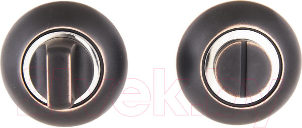 Изображение товара Фиксатор дверной защелки Аллюр АРТ BK-R1 ORB (темная медь)