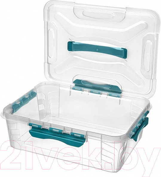 Изображение товара Ящик для хранения Econova Grand Box / 433200302 (10л, голубой)