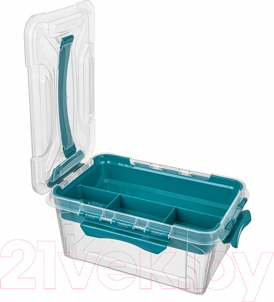 Изображение товара Органайзер для хранения Econova Grand Box / 433224102 (4.2л, голубой)