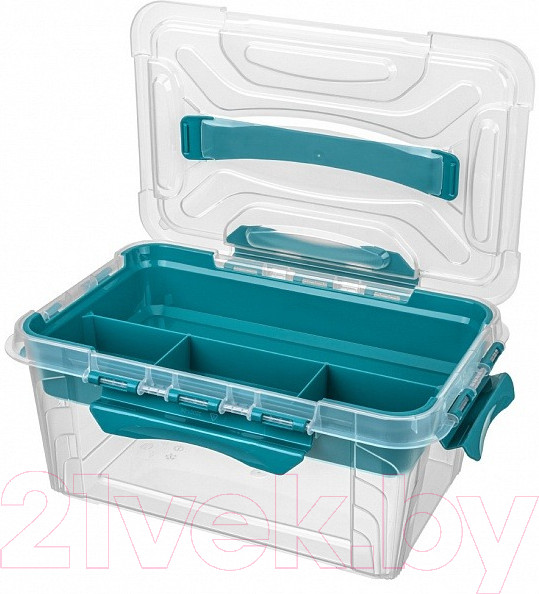 Изображение товара Органайзер для хранения Econova Grand Box / 433224102 (4.2л, голубой)