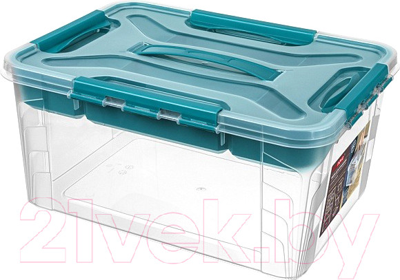Изображение товара Контейнер для хранения Econova Grand Box / 433224402 (15.3л, голубой)