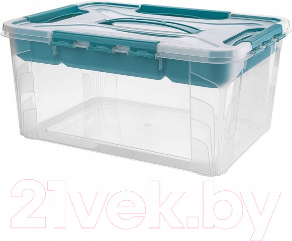 Изображение товара Контейнер для хранения Econova Grand Box / 433224402 (15.3л, голубой)