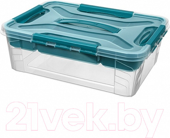 Изображение товара Контейнер для хранения Econova Grand Box / 433224302 (10л, голубой)