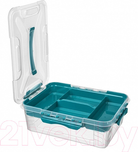 Изображение товара Контейнер для хранения Econova Grand Box / 433224302 (10л, голубой)