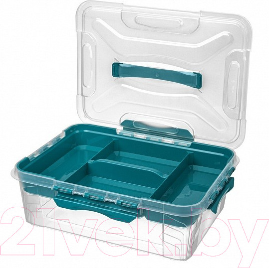 Изображение товара Контейнер для хранения Econova Grand Box / 433224302 (10л, голубой)