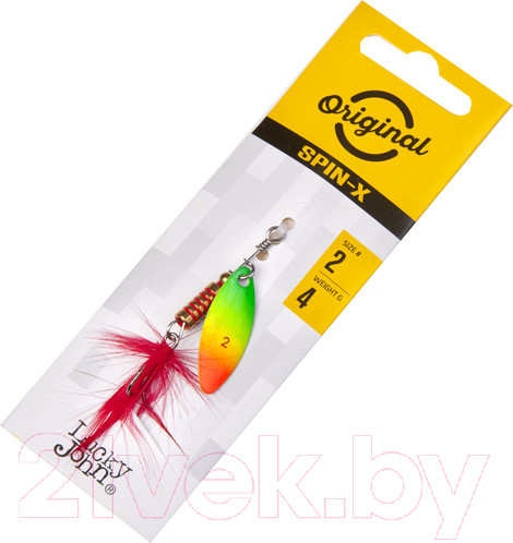 Изображение товара Блесна Lucky John Spin-X Long / LJSL02-FT