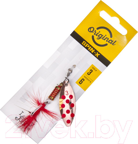 Изображение товара Блесна Lucky John Spin-X Long / LJSL03-CR