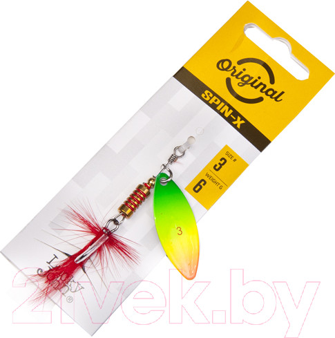 Изображение товара Блесна Lucky John Spin-X Long / LJSL03-FT