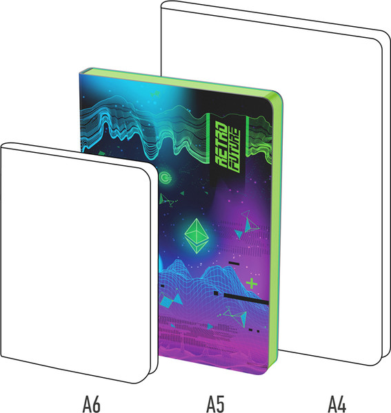 Изображение товара Ежедневник Berlingo Retro Future A5 / UD2_02S08 (136л)