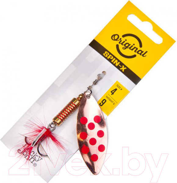 Изображение товара Блесна Lucky John Spin-X Long / LJSL04-CR