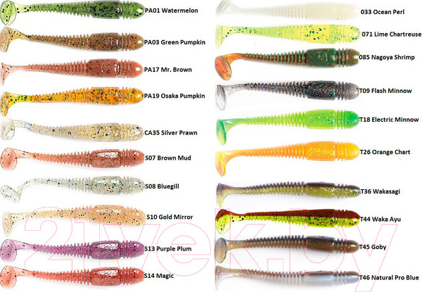 Изображение товара Мягкая приманка Lucky John Pro Series Tioga / 140127-071 (6шт)