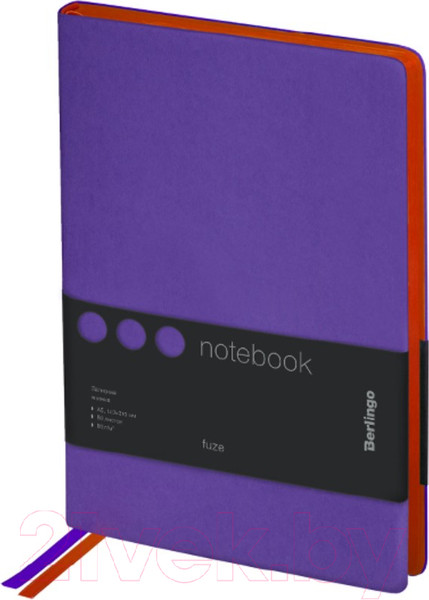 Изображение товара Записная книжка Berlingo Fuze A5 / NB0_87505 (80л, фиолетовый)