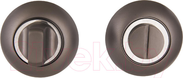 Изображение товара Фиксатор дверной защелки Аллюр АРТ BK-R1 MBN (графит)