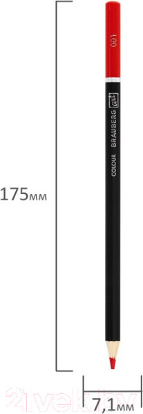 Изображение товара Набор цветных карандашей Brauberg Art Classic / 181539 (48цв)