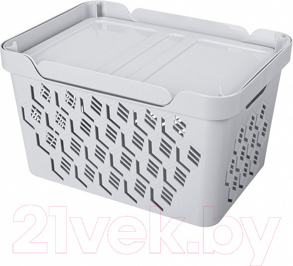 Изображение товара Корзина Econova Deluxe / 433205930 (cветло-серый)