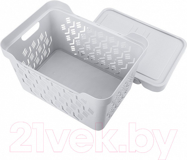 Изображение товара Корзина Econova Deluxe / 433205930 (cветло-серый)
