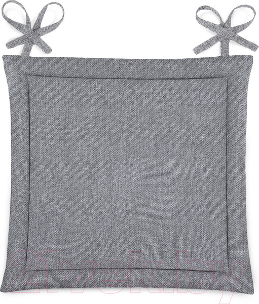 Изображение товара Подушка на стул Нордтекс ВН 40x40 / 76472 (базальт 74 рогожка)