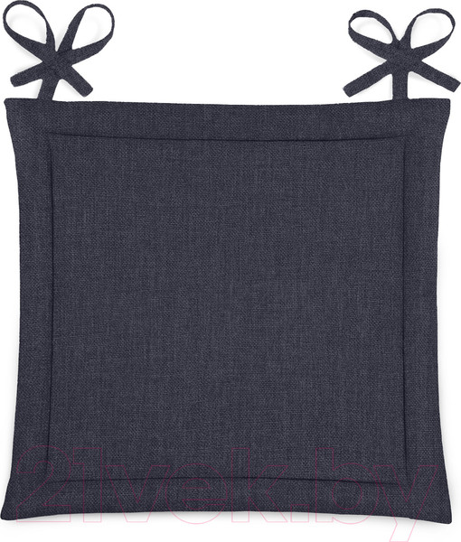 Изображение товара Подушка на стул Нордтекс ВН 40x40 / 764719 (индиго 74 рогожка)