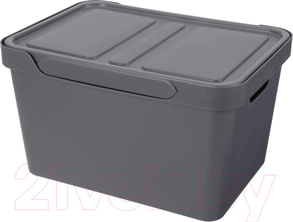 Изображение товара Ящик для хранения Econova Luxe 433205811 (серый)
