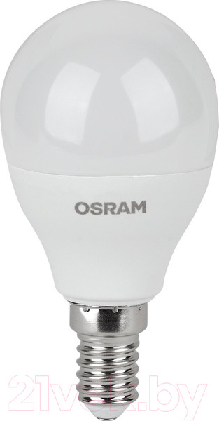 Изображение товара Лампа Osram LED Value Р60 7Вт Е14 3000К / 4058075579620