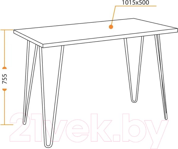 Изображение товара Обеденный стол Tetchair WD-06 / 15246 (oak)