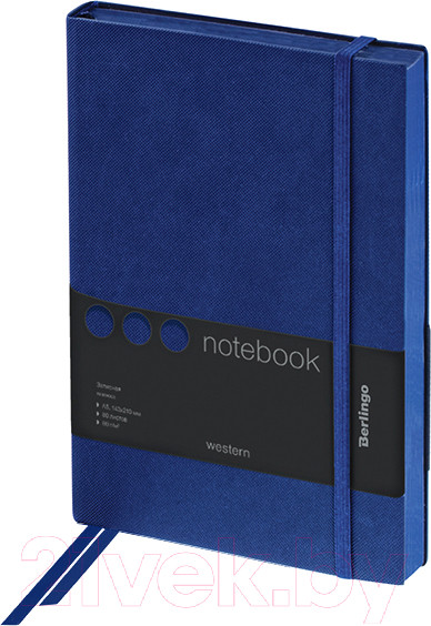 Изображение товара Записная книжка Berlingo Western A5 / NB0_85502 (80л, синий)