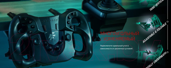 Изображение товара Игровой руль FlashFire 6in1 Monza Racing Wheel / WH63201V