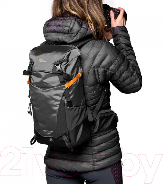 Изображение товара Рюкзак для камеры Lowepro PhotoSport BP 15L AW III / LP37339-PWW (серый)