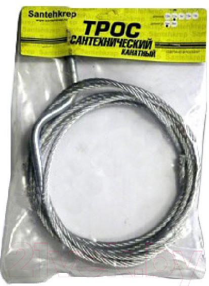 Изображение товара Трос сантехнический Сантехкреп 6мм/2.5м