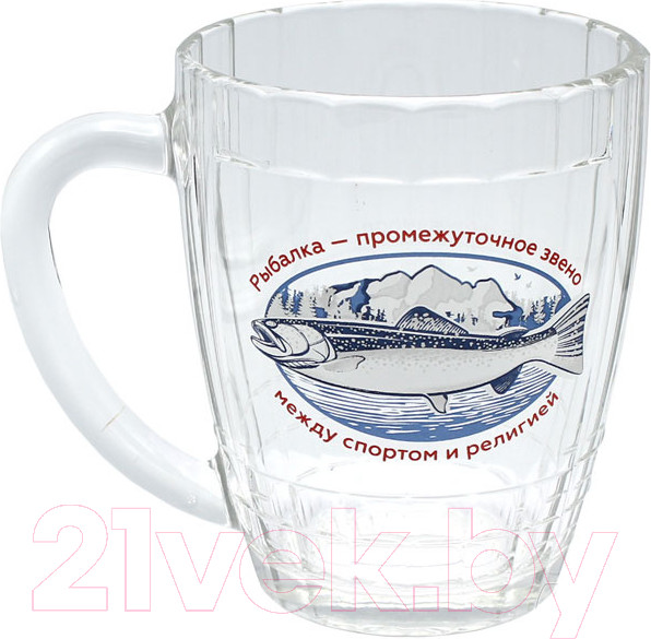 Изображение товара Пивная кружка ОСЗ Ностальгия. На рыбалке / 2-15с1822ДЗ