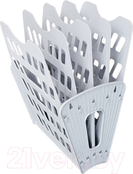 Изображение товара Лоток для бумаг Стамм ЛТ90 (серый)